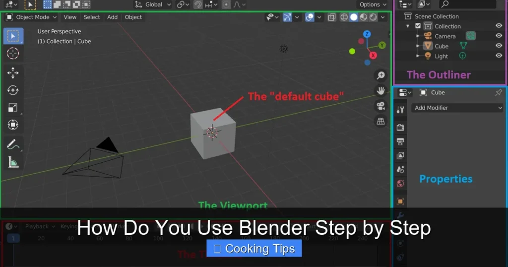 How Do You Use Blender Step by Step