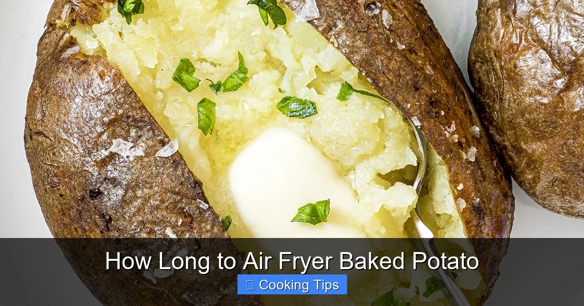 How Long to Air Fryer Baked Potato