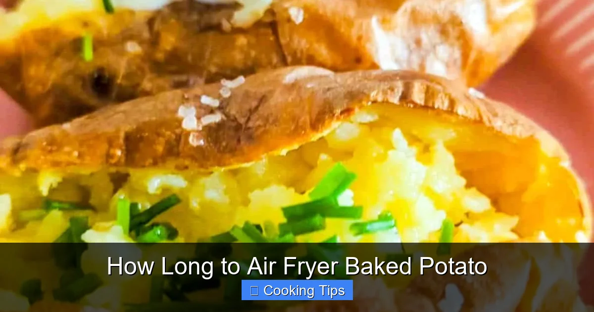 How Long to Air Fryer Baked Potato