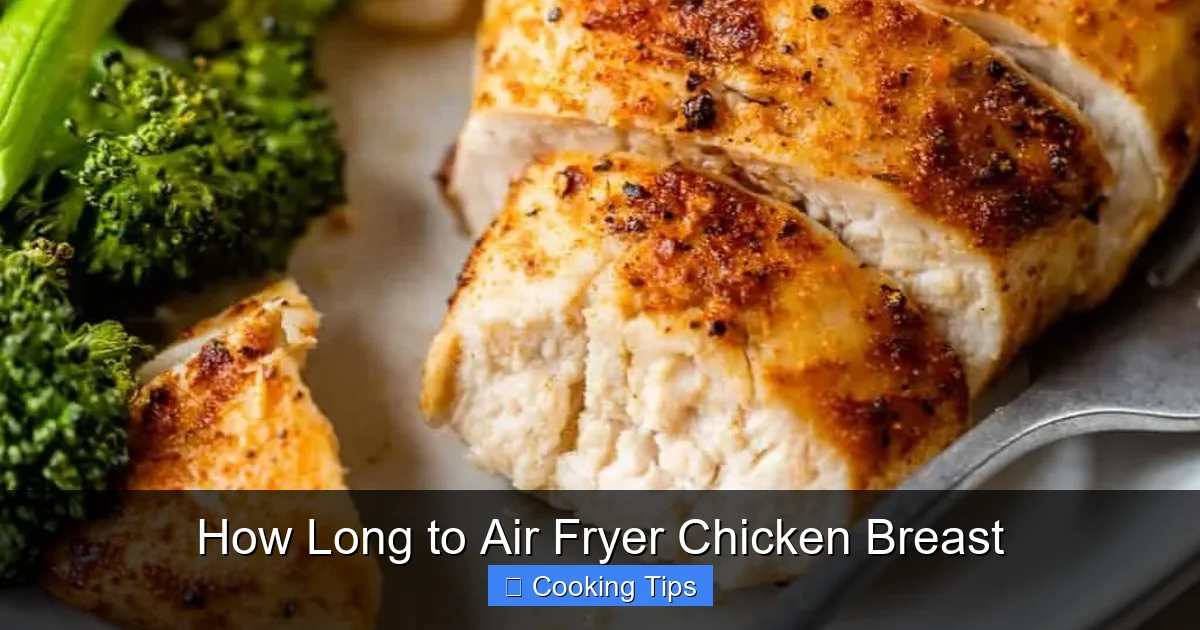 How Long to Air Fryer Chicken Breast