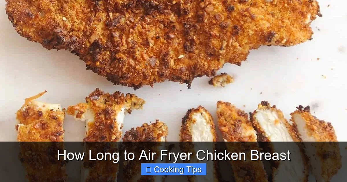 How Long to Air Fryer Chicken Breast