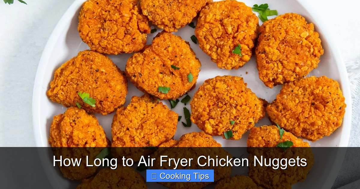 How Long to Air Fryer Chicken Nuggets