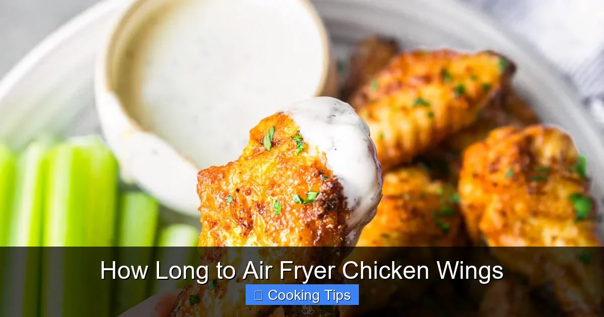 How Long to Air Fryer Chicken Wings