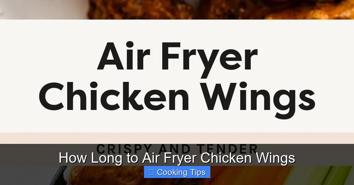 How Long to Air Fryer Chicken Wings