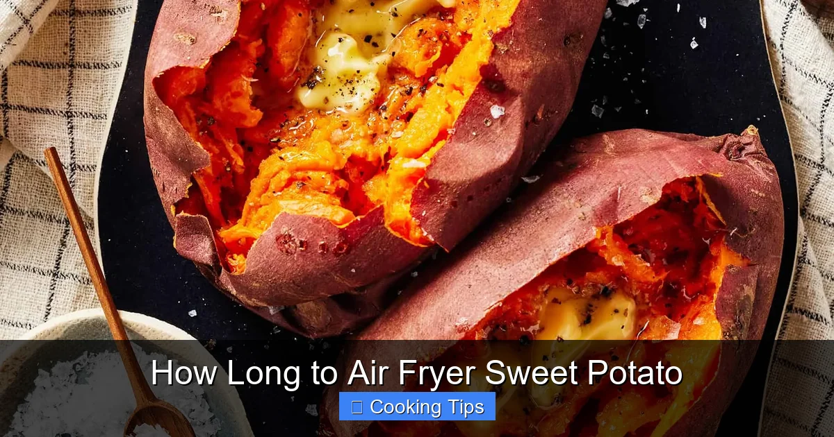 How Long to Air Fryer Sweet Potato