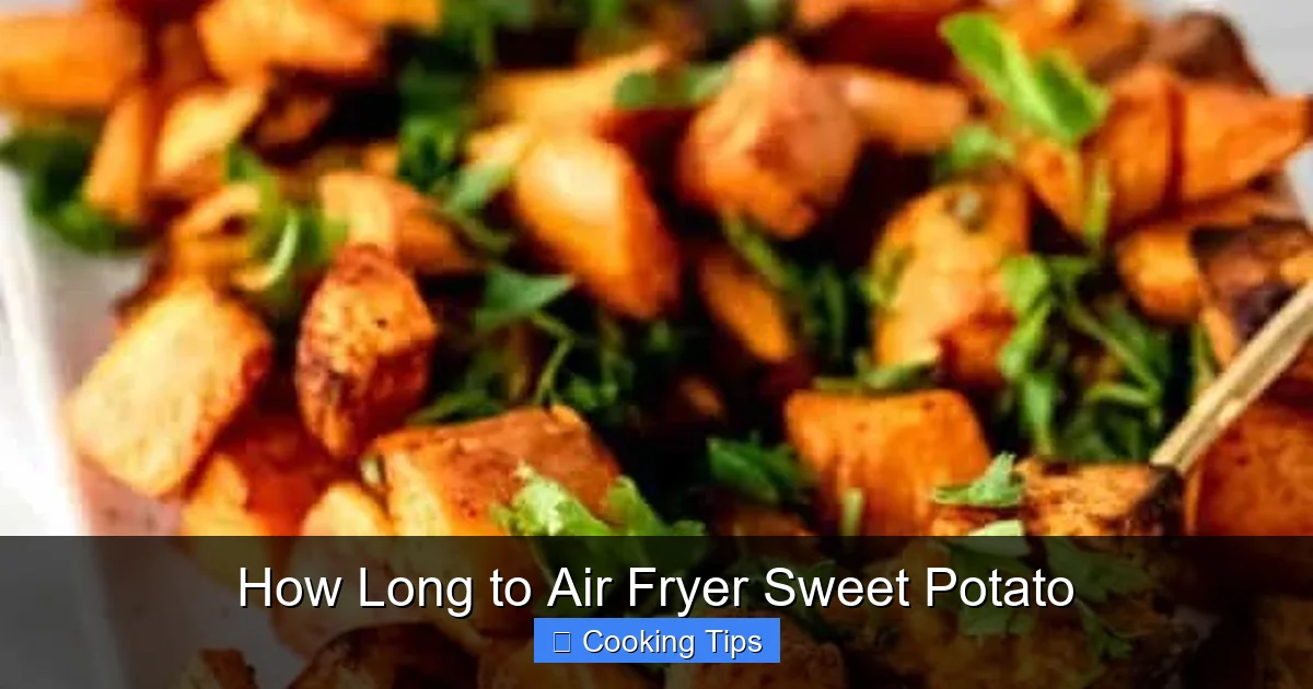 How Long to Air Fryer Sweet Potato
