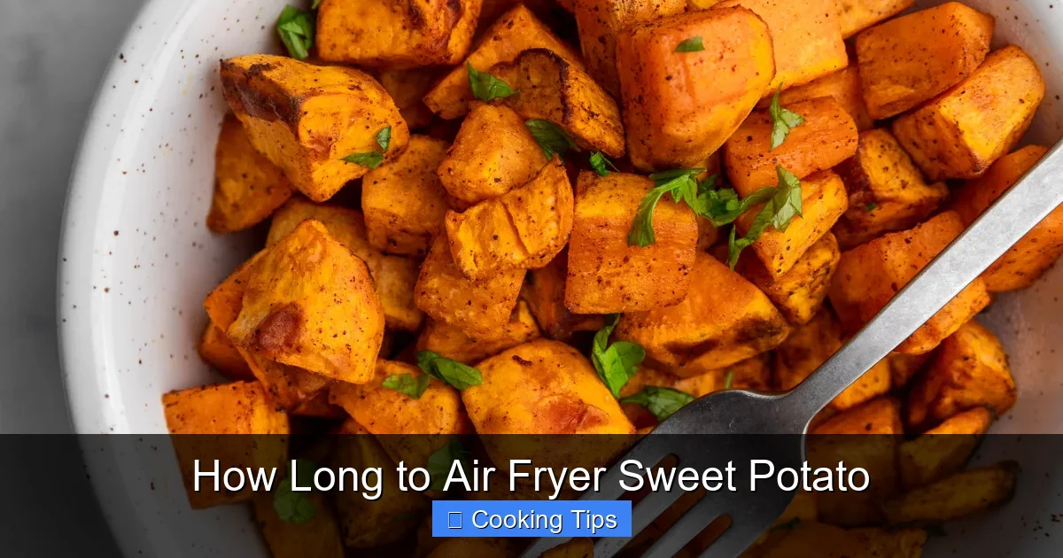 How Long to Air Fryer Sweet Potato