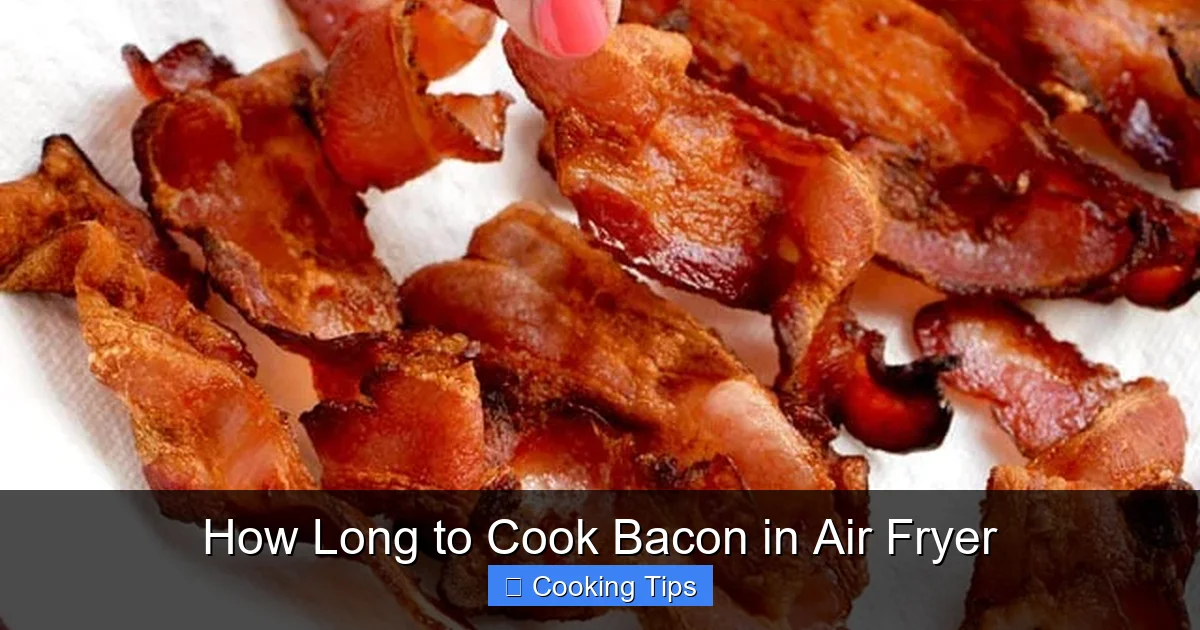 How Long to Cook Bacon in Air Fryer