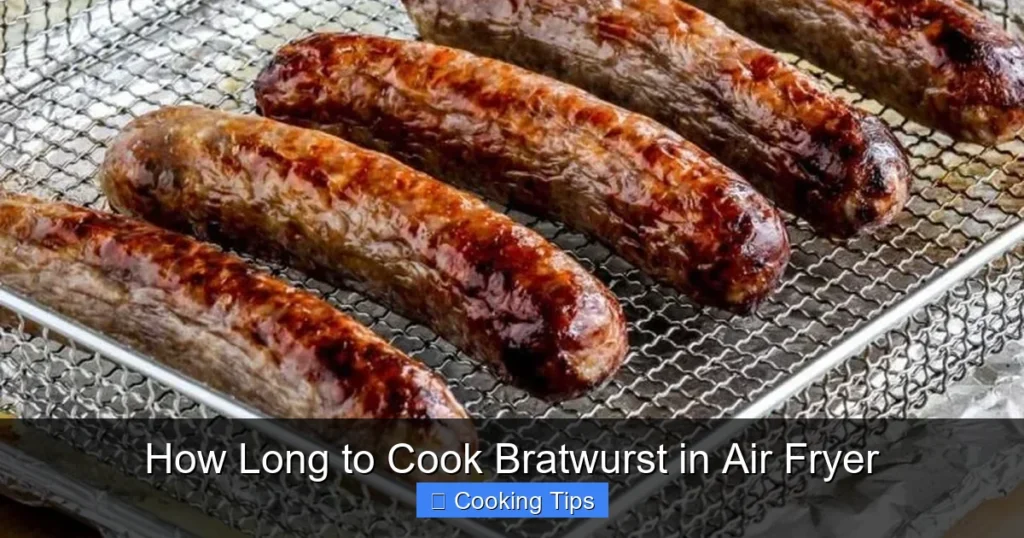 How Long to Cook Bratwurst in Air Fryer How Long to Cook Bratwurst in Air Fryer