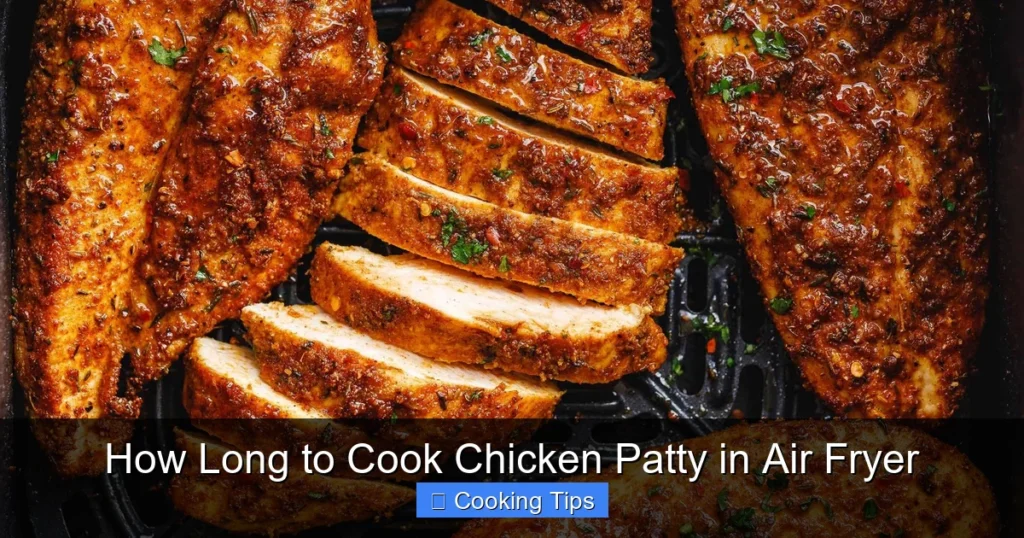 How Long to Cook Chicken Patty in Air Fryer