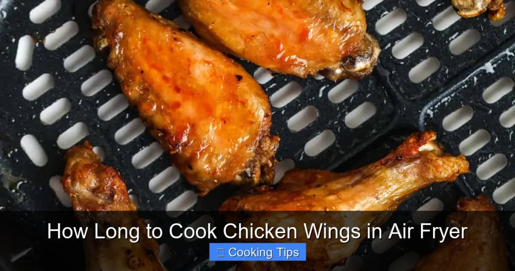 How Long to Cook Chicken Wings in Air Fryer