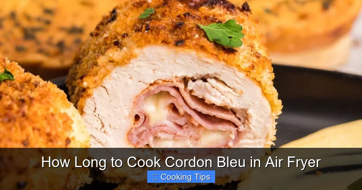 How Long to Cook Cordon Bleu in Air Fryer