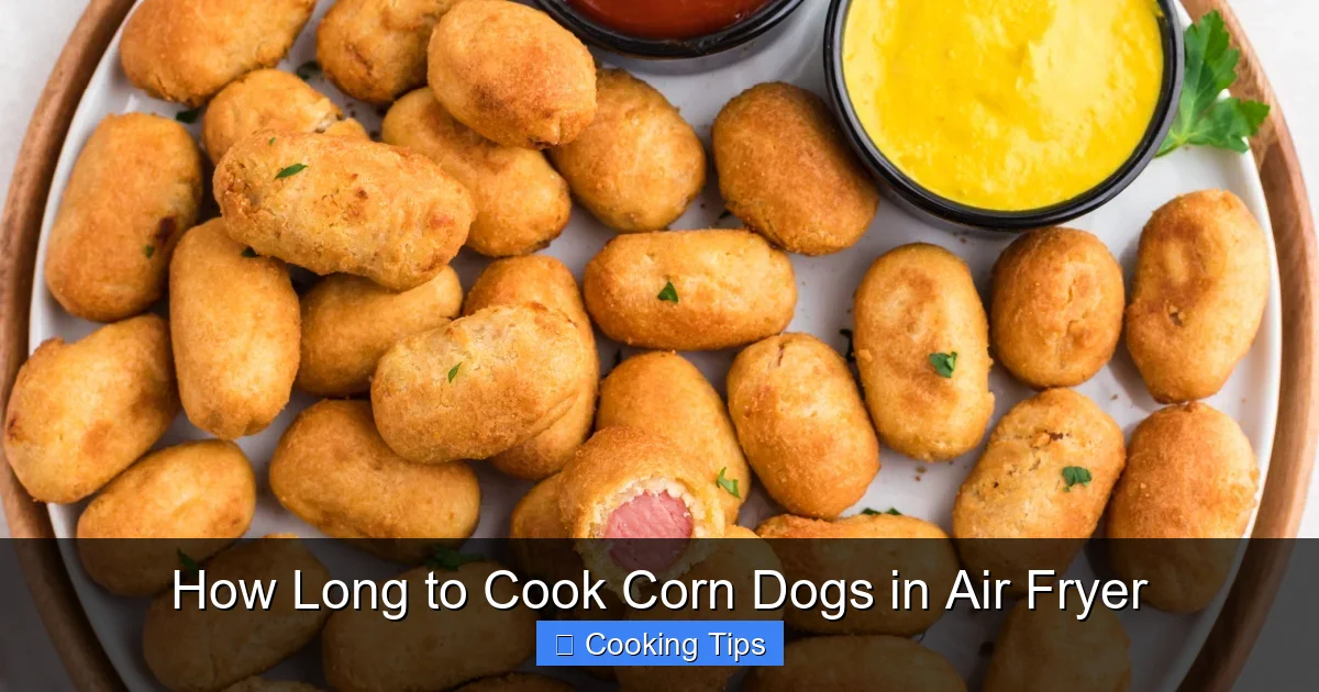 How Long to Cook Corn Dogs in Air Fryer