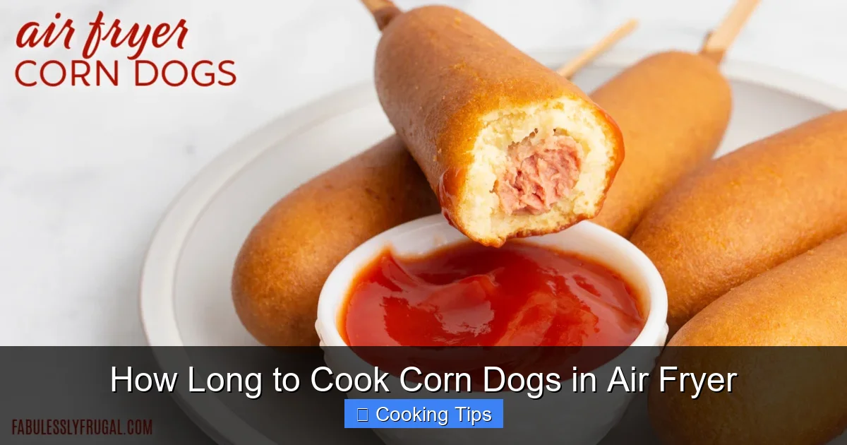 How Long to Cook Corn Dogs in Air Fryer
