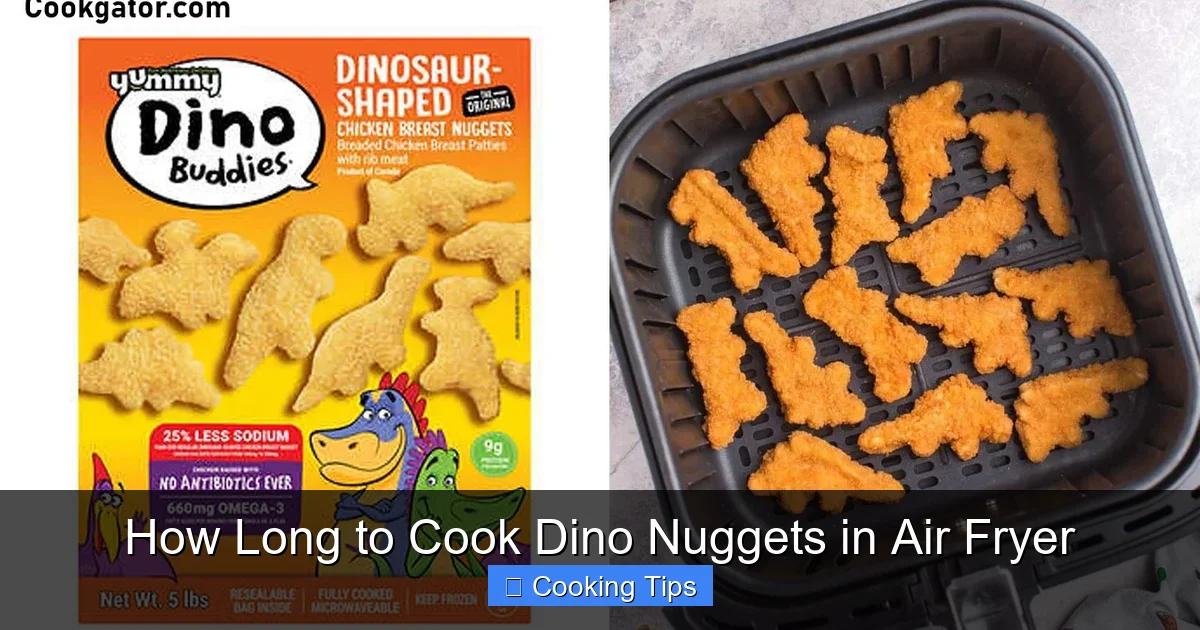 How Long to Cook Dino Nuggets in Air Fryer