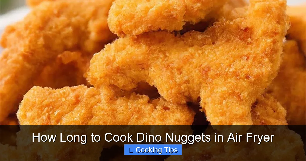How Long to Cook Dino Nuggets in Air Fryer