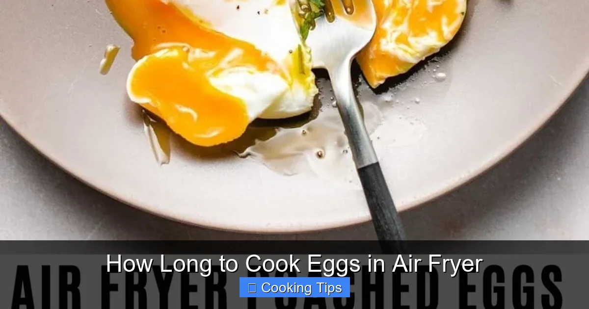 How Long to Cook Eggs in Air Fryer