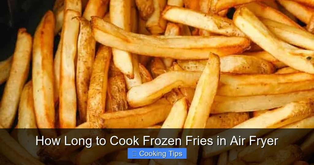How Long to Cook Frozen Fries in Air Fryer