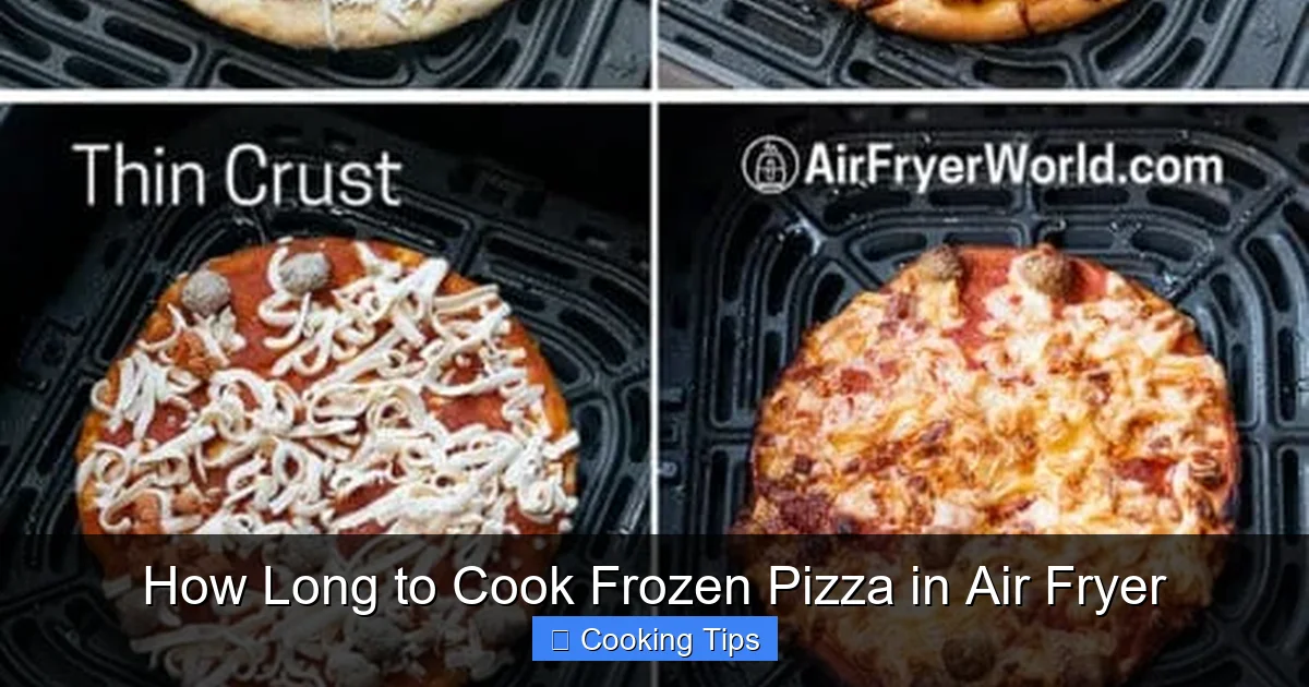 How Long to Cook Frozen Pizza in Air Fryer