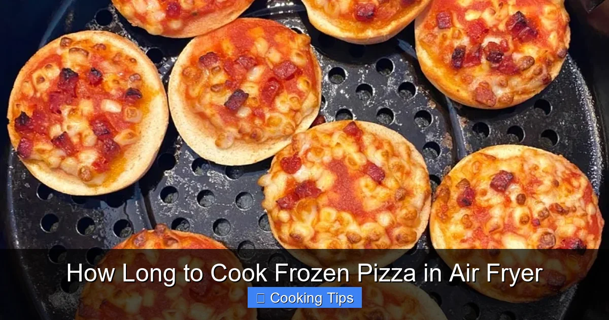 How Long to Cook Frozen Pizza in Air Fryer