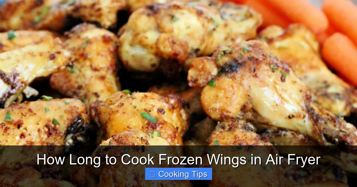 How Long to Cook Frozen Wings in Air Fryer