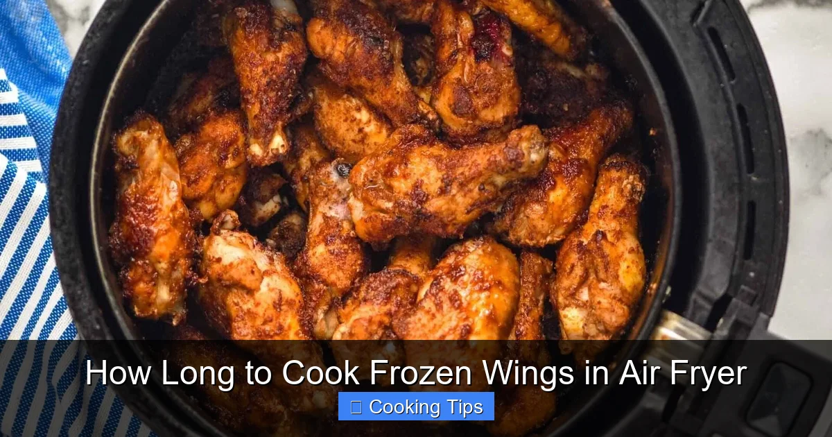 How Long to Cook Frozen Wings in Air Fryer