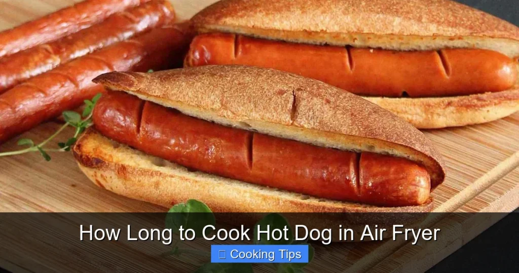 How Long to Cook Hot Dog in Air Fryer How Long to Cook Hot Dog in Air Fryer