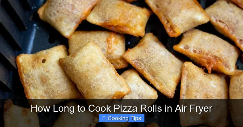 How Long to Cook Pizza Rolls in Air Fryer