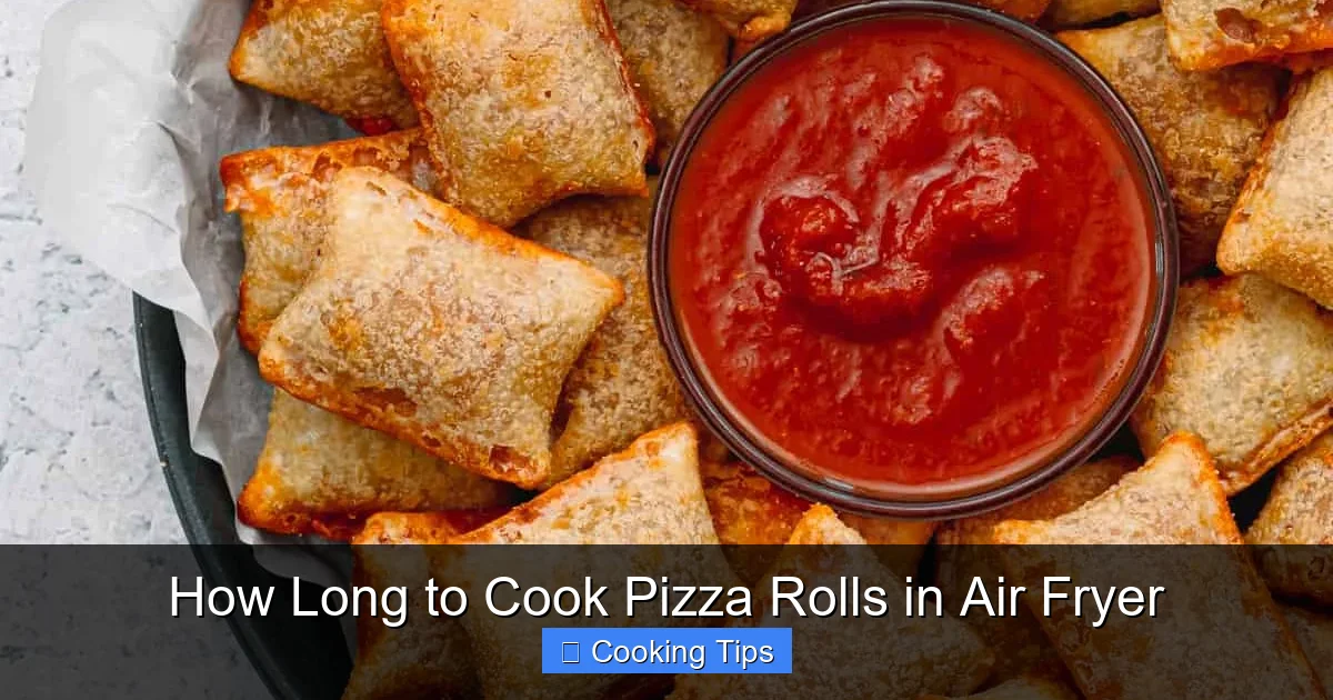 How Long to Cook Pizza Rolls in Air Fryer