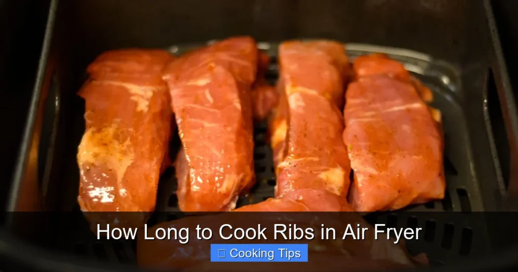 How Long to Cook Ribs in Air Fryer