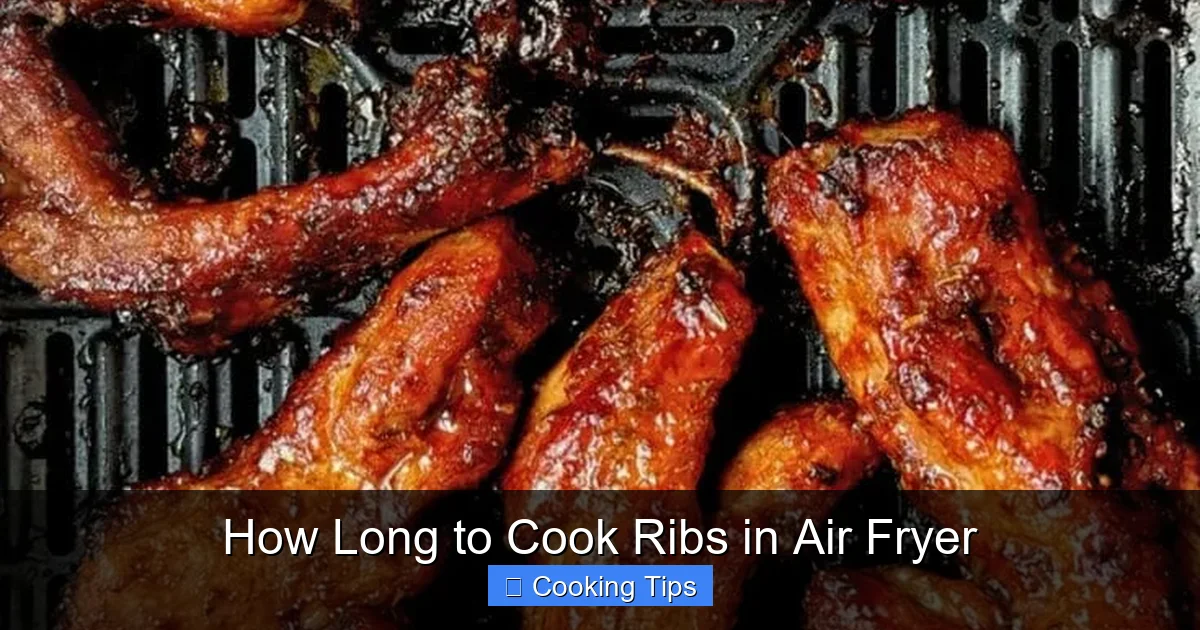 How Long to Cook Ribs in Air Fryer