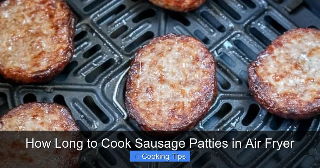 How Long to Cook Sausage Patties in Air Fryer How Long to Cook Sausage Patties in Air Fryer