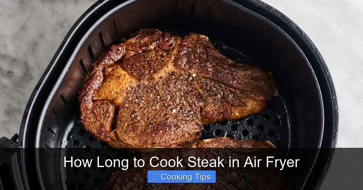 How Long to Cook Steak in Air Fryer