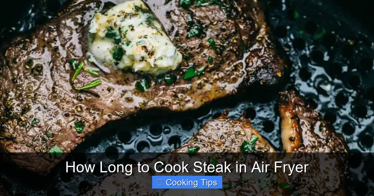 How Long to Cook Steak in Air Fryer