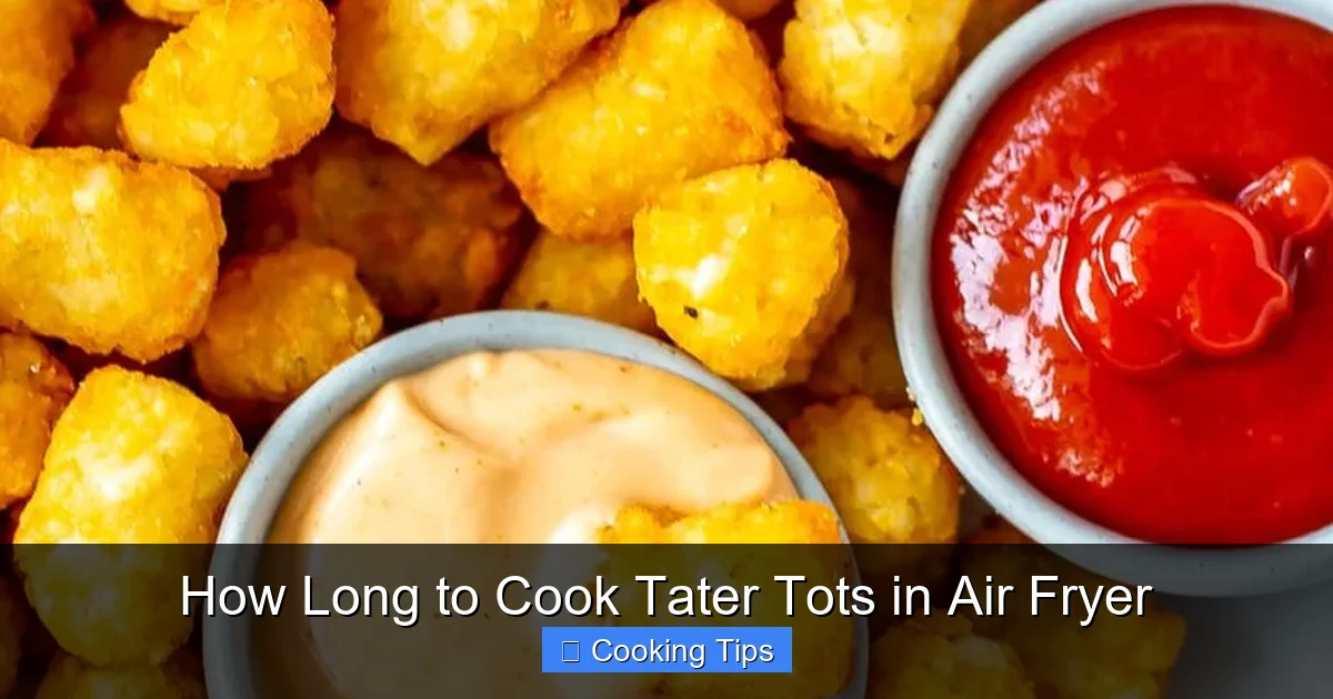 How Long to Cook Tater Tots in Air Fryer