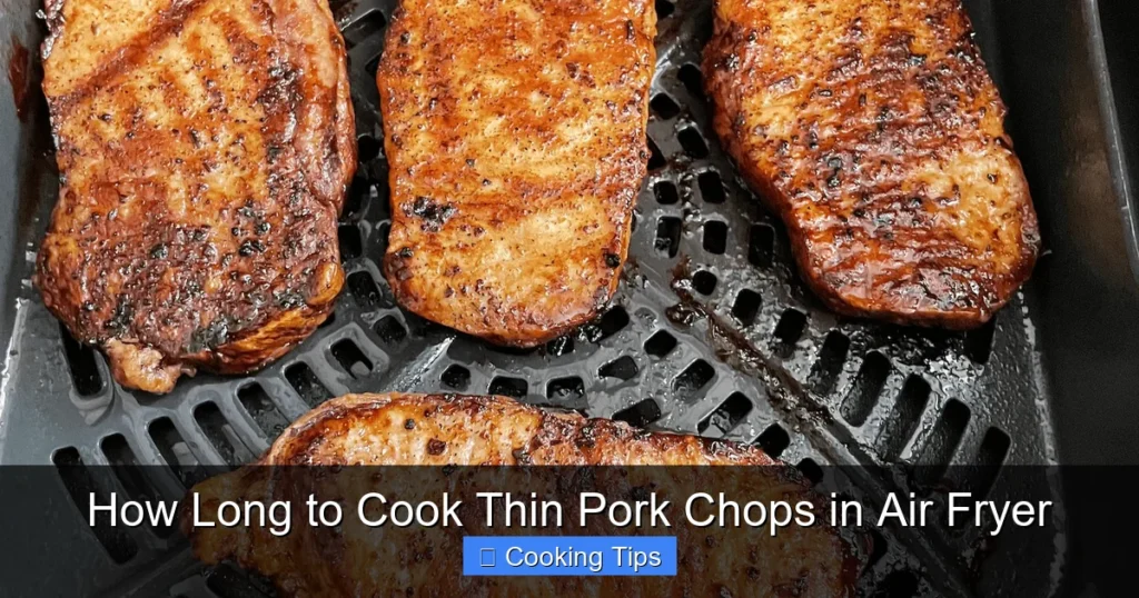 How Long to Cook Thin Pork Chops in Air Fryer How Long to Cook Thin Pork Chops in Air Fryer