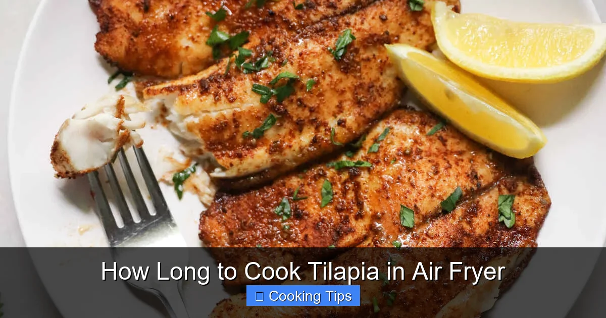 How Long to Cook Tilapia in Air Fryer
