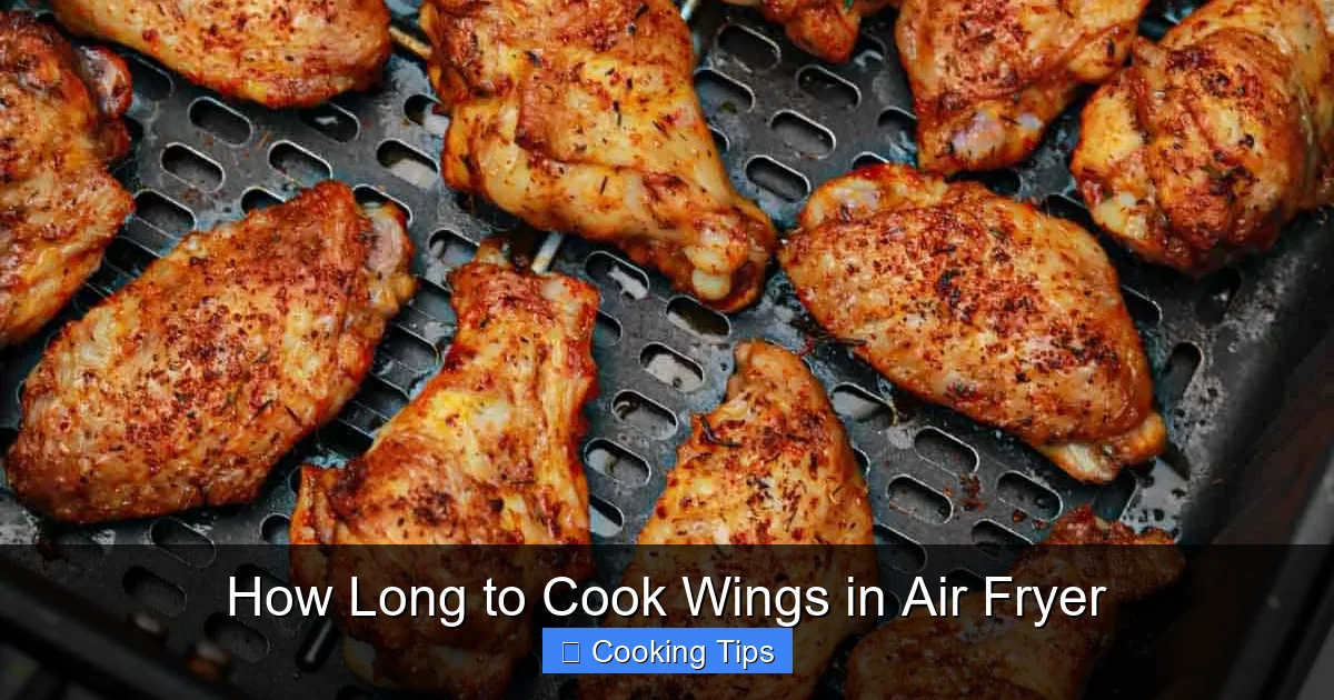 How Long to Cook Wings in Air Fryer