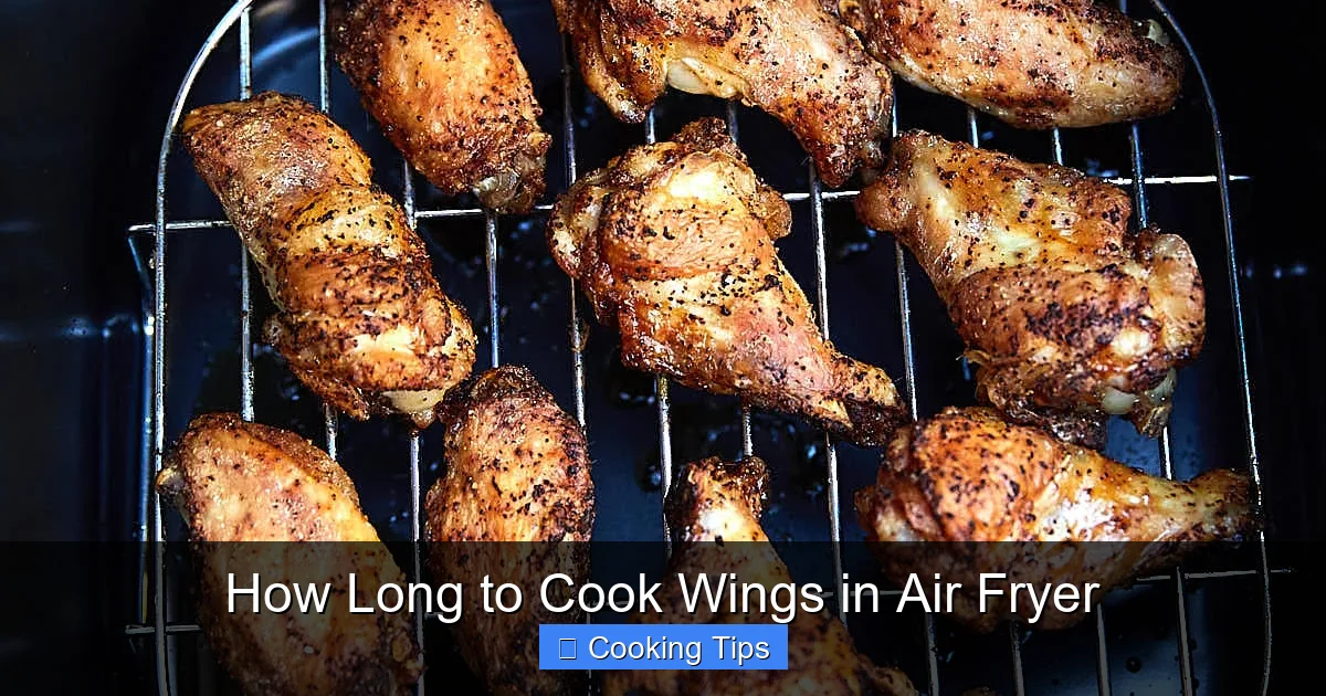 How Long to Cook Wings in Air Fryer