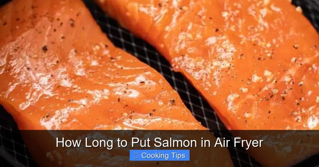 How Long to Put Salmon in Air Fryer