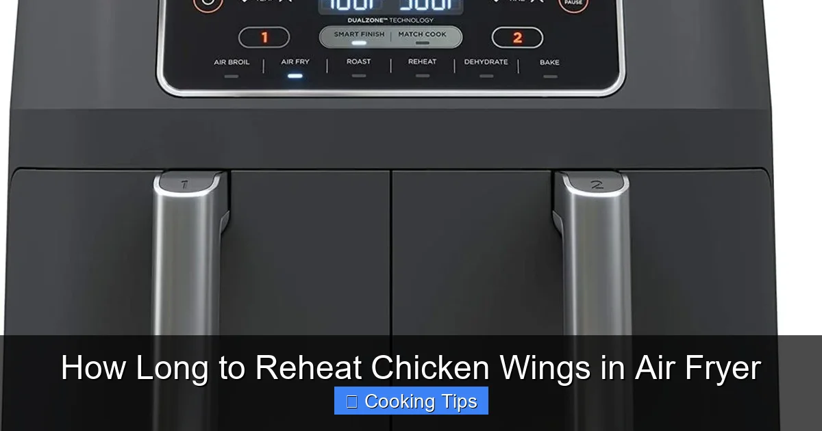 How Long to Reheat Chicken Wings in Air Fryer