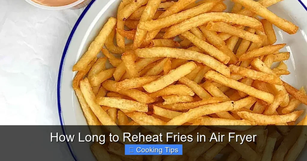 How Long to Reheat Fries in Air Fryer