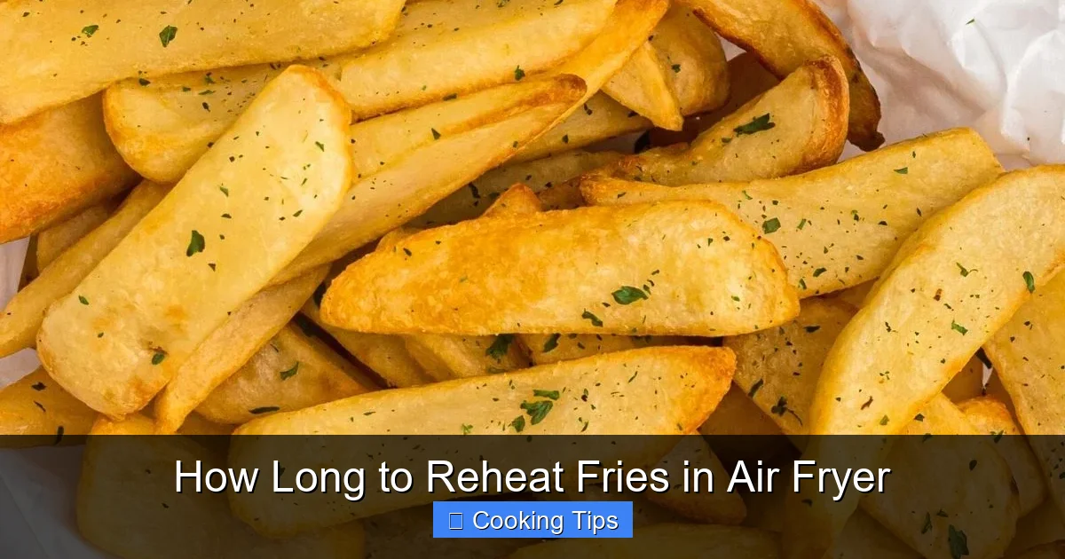 How Long to Reheat Fries in Air Fryer