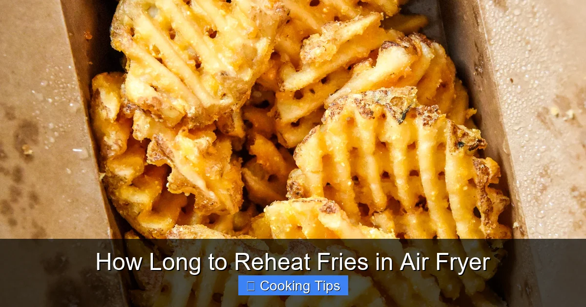How Long to Reheat Fries in Air Fryer
