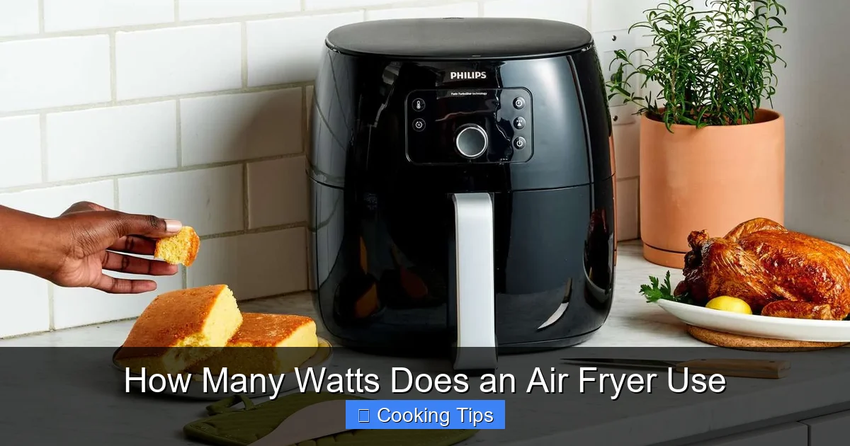 How Many Watts Does an Air Fryer Use