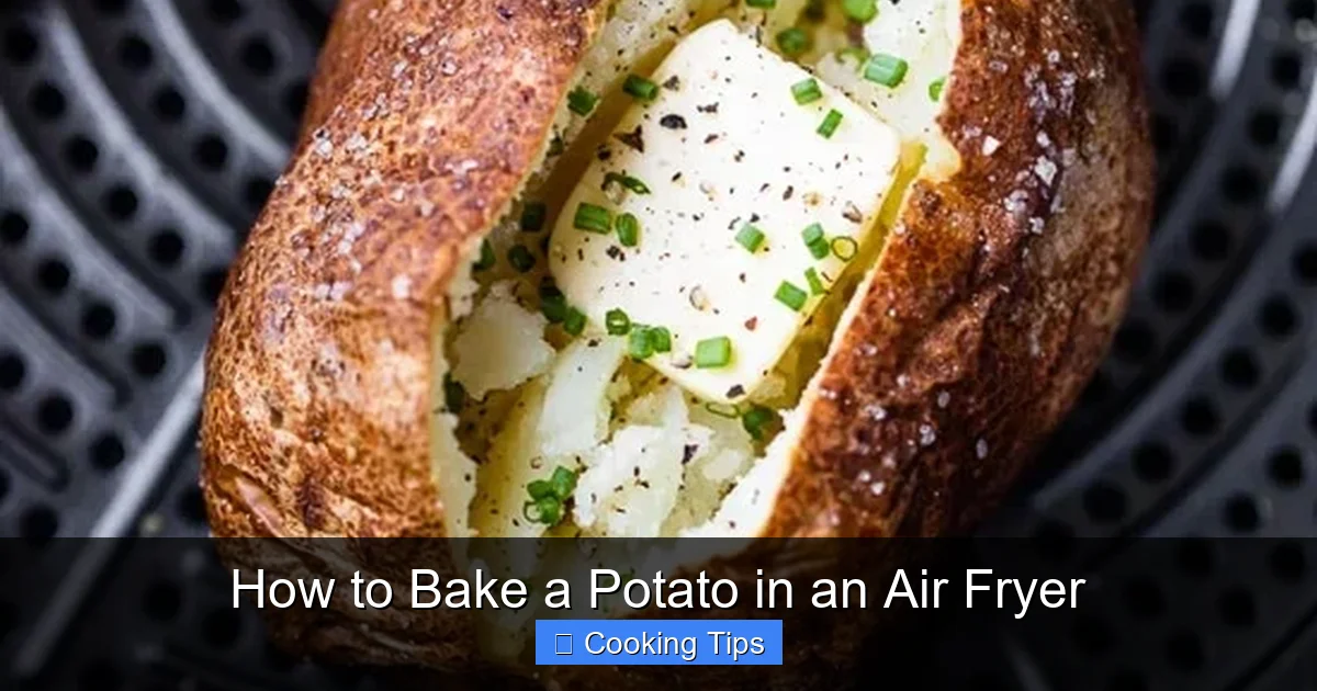 How to Bake a Potato in an Air Fryer