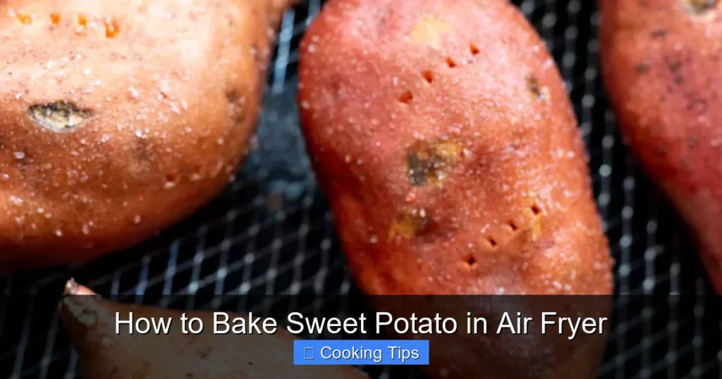 How to Bake Sweet Potato in Air Fryer