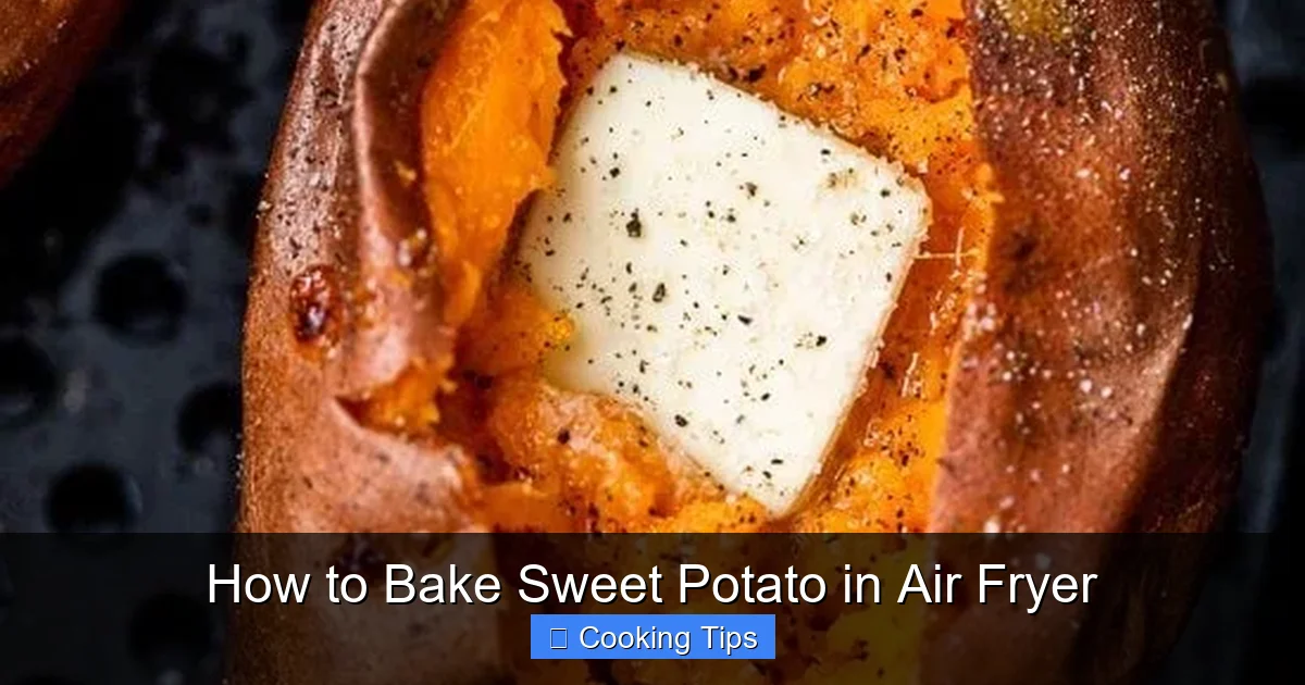 How to Bake Sweet Potato in Air Fryer