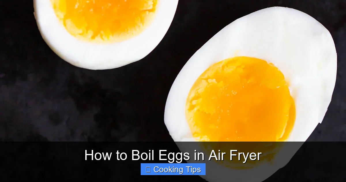 How to Boil Eggs in Air Fryer