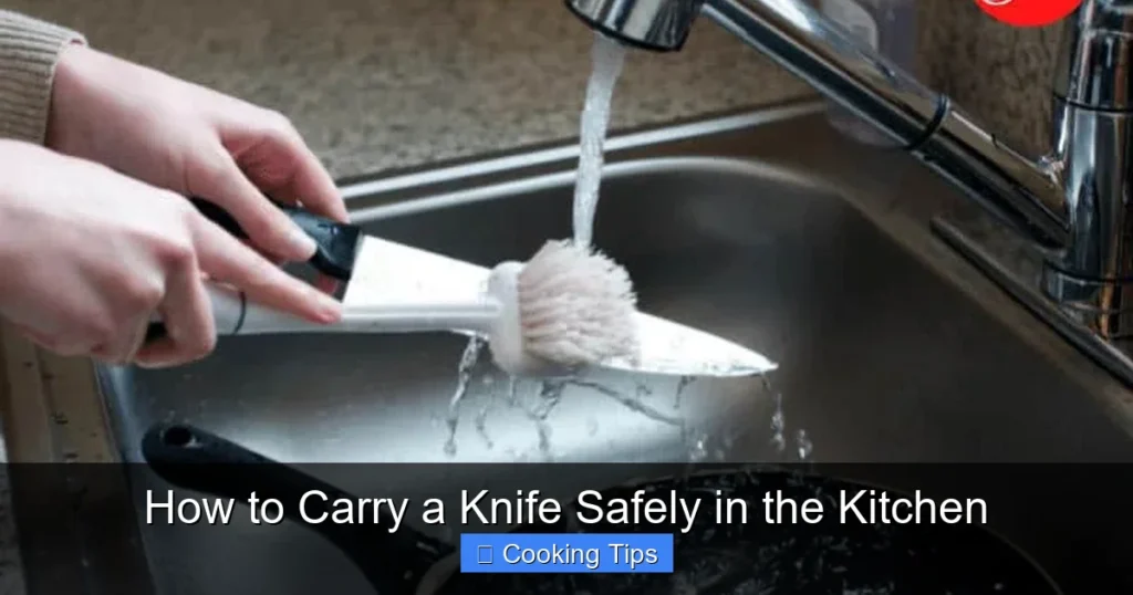 How to Carry a Knife Safely in the Kitchen How to Carry a Knife Safely in the Kitchen